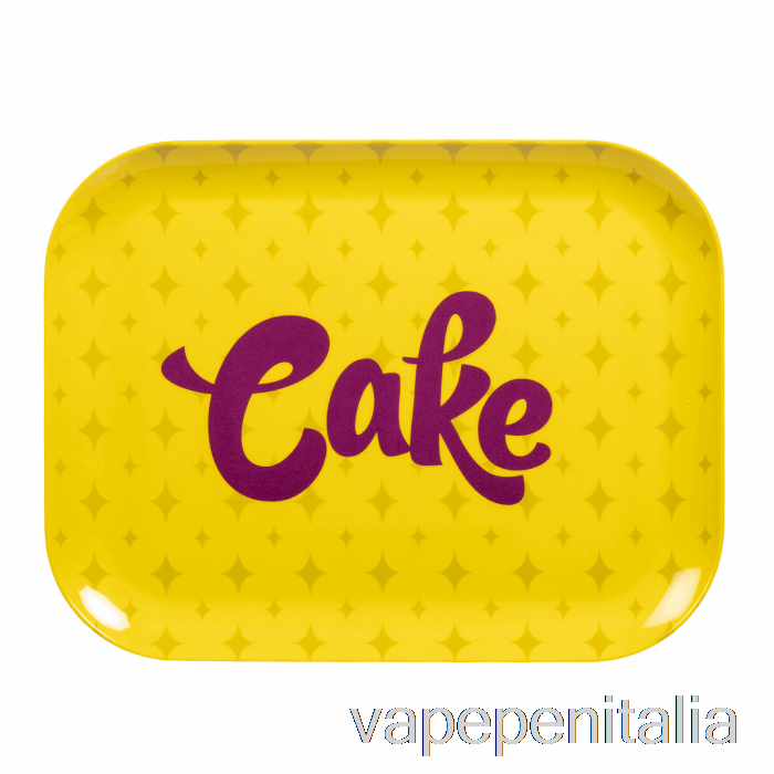 Vape Italia Cake Vapors Vassoio Per Rollare Banana Runtz Giallo